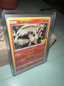 Reshiram 002/025 Celebrations Holo Pokemon Card Near Mint - Mint - Image 5