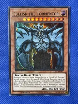 Yugioh Egyptian God Card Set: Slifer + Obelisk + Ra | Ultra Rare & Secret Rare - Image 4