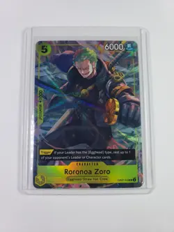 Roronoa Zoro (Illustration Box Vol.3) OP07-113 One Piece Promotion Cards Foil - Image 1