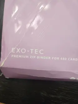 Vault X Just Plum Purple 12-Pocket Exo-Tec Zip Binder - 480 Cards - New - Image 3