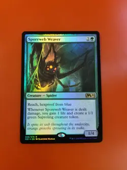 1x Sporeweb Weaver | FOIL | M21 Core Set 2021 | MTG Magic Cards - Image 3
