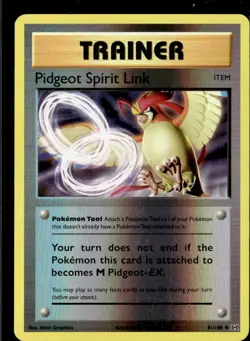 Pokemon Pidgeot Spirit Link 81/108 XY Evolutions Reverse Holo 2 Card Lot LP - Image 1