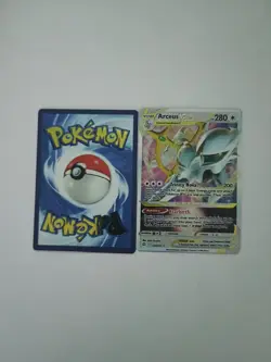 Arceus V & Arceus Vstar Metal Card Ultra Premium Collection 122/172, 123/172 - Image 2