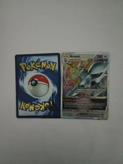 Arceus V & Arceus Vstar Metal Card Ultra Premium Collection 122/172, 123/172 - Image 4