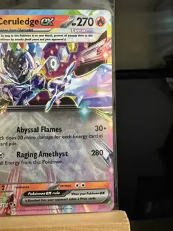 CERULEDGE EX - 36/91 Surging Sparks - Double Rare NM - Pokemon TCG Card - Image 3
