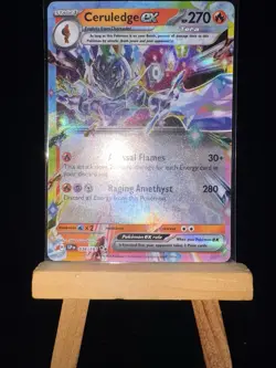 CERULEDGE EX - 36/91 Surging Sparks - Double Rare NM - Pokemon TCG Card - Image 4