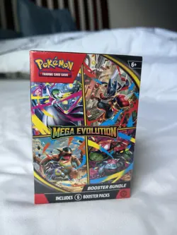 Pokemon TCG Mega Evolution Booster Bundle Box Trading Card NEW SEALED! In Hand - Image 2