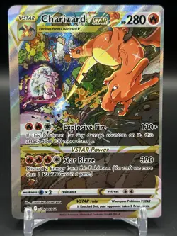 Charizard VSTAR SWSH262 SWSH: Sword & Shield Promo Cards Holo OC - Image 1