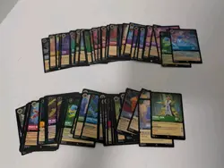 Disney Lorcana Cards Bulk Lot 90 Cards-Mixed Sets 1 & 2 40 Foil/ 50 Non-Foil - Image 4