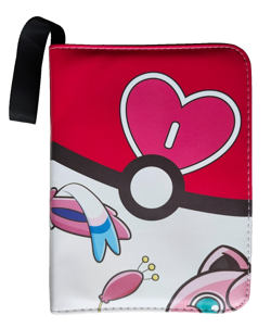 TCGAMES Pokemon Card Binder 4 Pocket 55 Page 3 Ring Collectors Album - Image 2