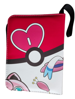 TCGAMES Pokemon Card Binder 4 Pocket 55 Page 3 Ring Collectors Album - Image 3