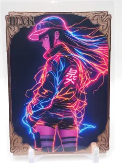 Goddess Story - Pink Metal Waifu Card - Hinata Uzumaki - NUMBERED 129/200 - Image 1