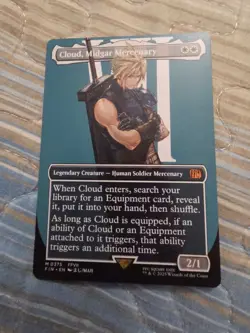 Cloud, Midgar Mercenary (Borderless) Final Fantasy Regular - Image 1