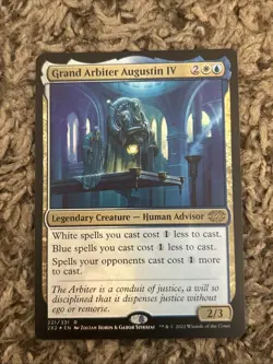 Grand Arbiter Augustin IV #221/331 (Foil) (NM) Double Masters 2022 2X2 Magic MTG - Image 1