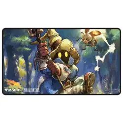 Ultra Pro Black Stitched Playmat MTG x Final Fantasy - Vivi Ornitier - Image 1