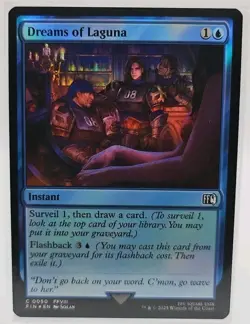 Dreams of Laguna - FOIL - C #50 MTG Final Fantasy FIN EN FF8 FFVIII - FREE SHIP - Image 1