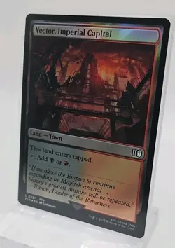 Vector, Imperial Capital Foil L #291 Final Fantasy MTG FIN EN FF6 FFVI FREE SHIP - Image 2