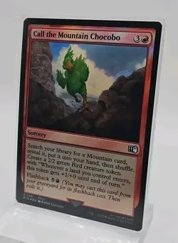 Call the Mountain Chocobo - Foil - C #131 MTG Final Fantasy FIN EN FF7 FFVII - Image 2