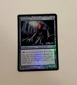 Phyrexian Metamorph - New Phyrexia Promo - FOIL - Magic the Gathering - Unplayed - Image 1