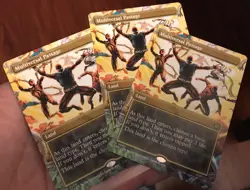 Multiversal Passage X3 BORDERLESS, #0206 NM Magic the Gathering MINT RARE Non - Image 1
