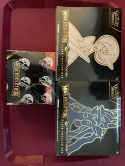 Pokemon Center Mega Evolutions ETB Set & Booster Box Preorder! In Hand! - Image 1