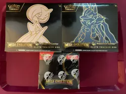 Pokemon Center Mega Evolutions ETB Set & Booster Box Preorder! In Hand! - Image 2