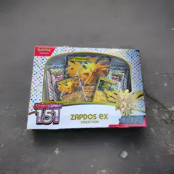 Pokemon TCG Scarlet & Violet 151 Zapdos Ex Collection Box New Sealed - Image 1