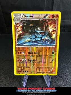 Golem 45/83 Reverse Holo, Generations, Pokemon, MP/LP - Image 1