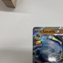 Lucario ex 51/131 2025 Pokemon Scarlet & Violet Prismatic Evolutions NM - Image 4