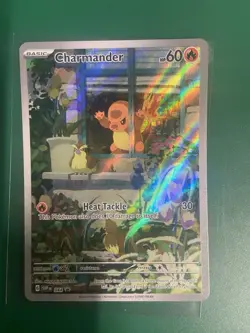 2023 Pokemon Charmander SVP 044 Obsidian Flames ETB Black Star Promo #A - Image 2