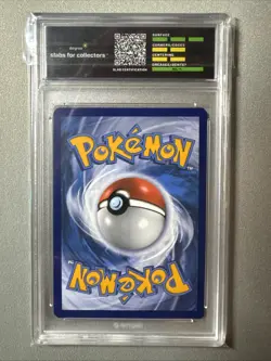 2022 Pokemon SWSH Black Star Promo Charizard VMAX Full Art Degree Graded 8 - Image 2