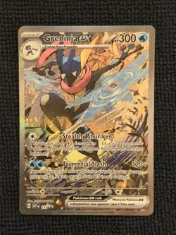 Pokemon TCG Greninja EX #132 Black Star Promo NM 2024 Rare - Image 1