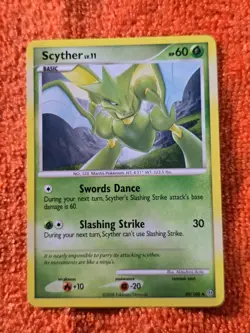 2008 Pokemon Diamond and Pearl Stormfront #49 Scyther, U, NF/H, cd5 - Image 1
