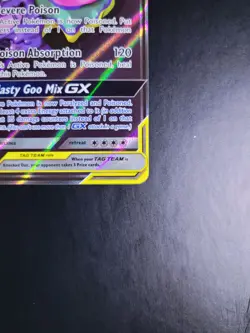 Pokemon TCG Muk & Alolan Muk GX 197/214 Full Art Ultra Rare Tag Team Sun & Moon - Image 4