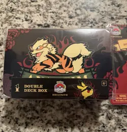 Pokemon Worlds 2025 Anaheim Arcanine Exclusive Deck Box + Matching Exclusive Pin - Image 4