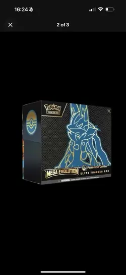 Pokemon Center Mega Evolution Gardevoir & Lucario ETB Elite Trainer Box Set of 2 - Image 2