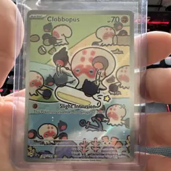Pokemon TCG Clobbopus 207/191 Sv08: Surging Sparks Illustration Rare Holo - Image 1