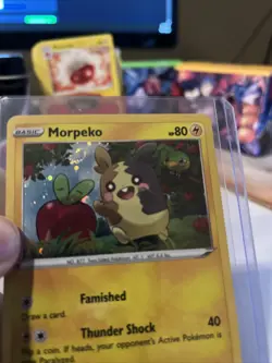 Morpeko SWSH031 Holo 2020 Pokemon TCG Black Star Promo NM SWIRL - Image 2