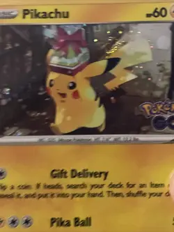 Pokemon TCG Pikachu SWSH Black Star Promos SWSH234 Holo Promo Swirl NM - D - Image 1