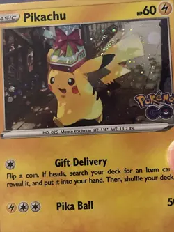 Pokemon TCG Pikachu SWSH Black Star Promos SWSH234 Holo Promo Swirl NM - D - Image 4