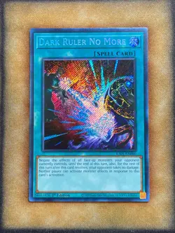 Yugioh Dark Ruler No More RA01-EN060 Secret Rare 1st Ed NM - Image 1