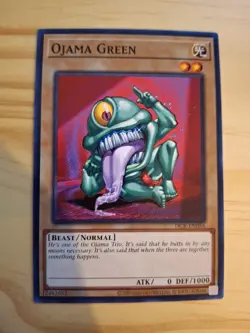 Yugioh 25th Anniversary Ojama Green DCR-EN056 Common NM - Image 1