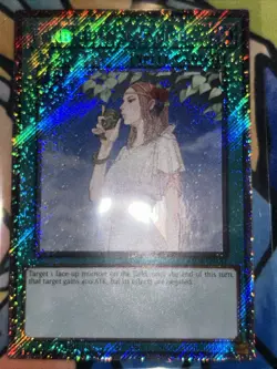 Yu-Gi-Oh! Forbidden Chalice RA04-EN137 Platinum Secret Rare 1st Edition NM - Image 1