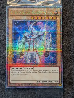 Yugioh Elemental HERO Neos TN23-EN006 Quarter Century Secret Rare - Image 1