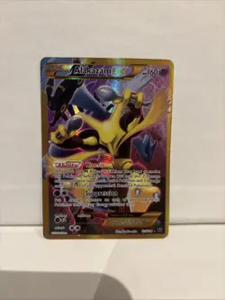 Alakazam EX - 125/124 - Pokemon Fates Collide XY Secret Rare Card Nm - Image 1