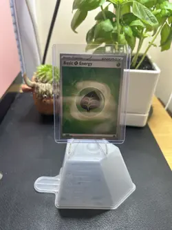 RARE miscut Leaf Energy Pokemon Card. All 4 Corners Are pointy! - Image 4