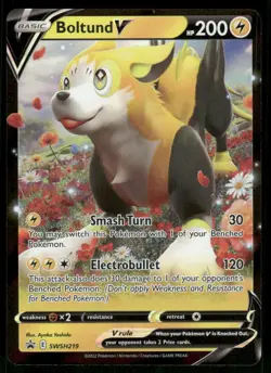 Boltund V - SWSH219 Promo Holo NM Pokemon SWSH: Sword & Shield Promo Cards - Image 1