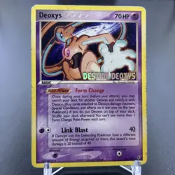 Deoxys DESTINY DEOXYS 16/107 - Ex Deoxys - Pokemon TCG/CCG Card - Holo Rare - Image 1