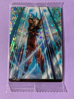 Son Gohan 4-04 SSR Dragon Ball Itajaga Wafer Card BANDAI Japan Very Rare - Image 2