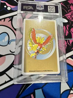 PSA10 2000 POKEMON GOLD VERSION PLAYING CARDS 015 BEEDRILL 8 OF CLUBS POP5 - Image 5
